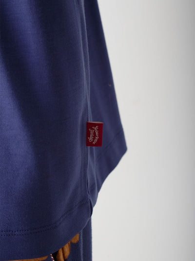 [HOLIDAY] Men's Bear One-point Long T-shirt gelato pique