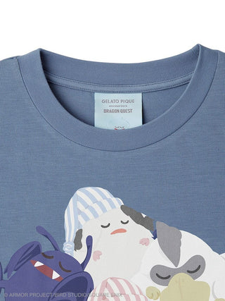 [Dragon Quest] Men’s Sleeping Monster One-Point Long Sleeve T-Shirt
