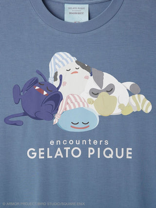 [Dragon Quest] Men’s Sleeping Monster One-Point Long Sleeve T-Shirt