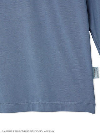 [Dragon Quest] Men’s Sleeping Monster One-Point Long Sleeve T-Shirt