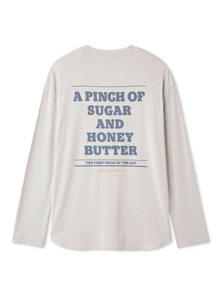 Men's Rayon Plain Stitch Logo-printed Long T-shirt