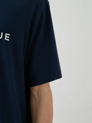 Men's Rayon Logo T-shirt & Striped Shorts Set