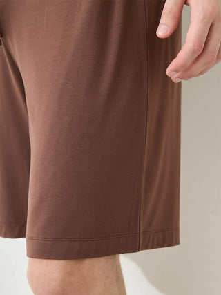 Men's Cool Rayon Pudding T-shirt & Shorts Set