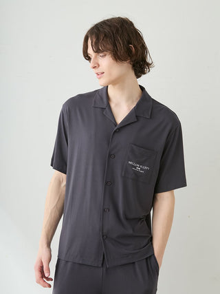 Men's COOL Rayon Mellow Fluffy Logo Shirt