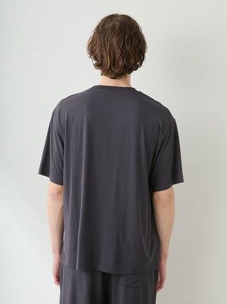 Men's COOL Rayon Mellow Fluffy Logo T-shirt