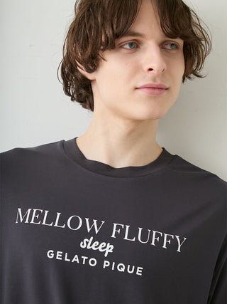 Men's COOL Rayon Mellow Fluffy Logo T-shirt
