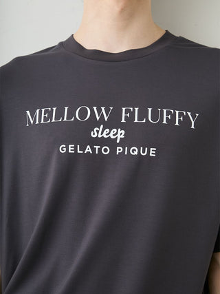 Men's COOL Rayon Mellow Fluffy Logo T-shirt