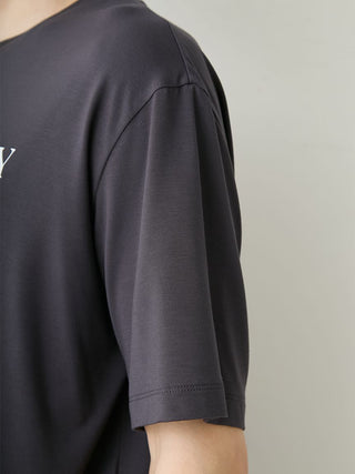 Men's COOL Rayon Mellow Fluffy Logo T-shirt