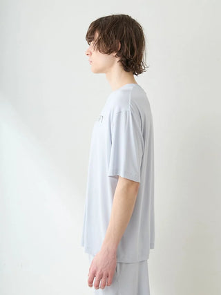 Men's COOL Rayon Mellow Fluffy Dessert Logo T-shirt