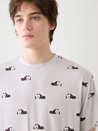Men's Cool Rayon Sleeping Panda T-shirt
