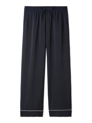 MEN'S Satin Pajama Pants in NAVY, Men's Loungewear Lounge Pants at Gelato Pique USA.