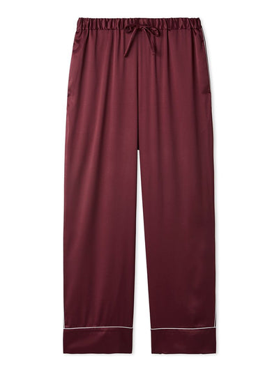 Mens Piping Satin Pajama Pants gelato pique