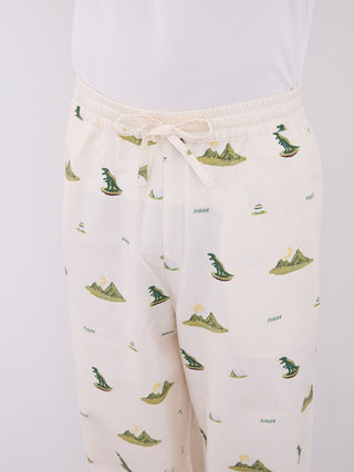 MEN's Dinosaur Pattern Long Pants