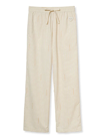 Men's Logo Striped Long Pants gelato pique