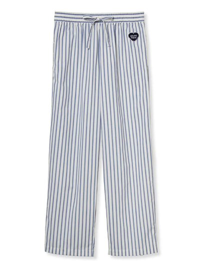 Men's Logo Striped Long Pants gelato pique