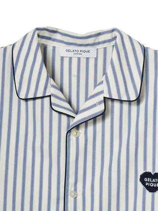 Men's Logo Striped Shirt