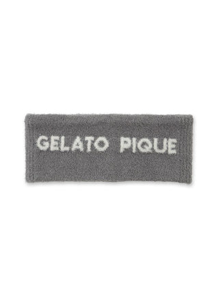 Gelato Pique Men's Temperature-regulating Smoothie Headband in gray, front view