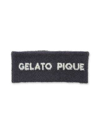 Gelato Pique Men's Temperature-regulating Smoothie Headband in dark gray, front view