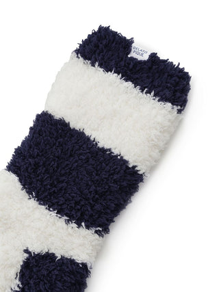 Gelato 2 Striped Mid Length Fluffy Socks