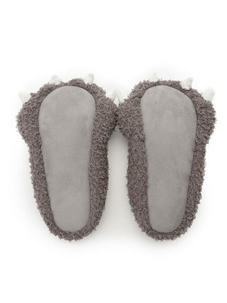 Mens Gelato Cat Bedroom Shoes in Gray, Men's Lounge Room Slippers, Bedroom Slippers, Indoor Slippers at Gelato Pique USA