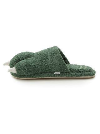 MEN'S Baby Moco Dinosaur Themed House Slippers in GREEN, Men's Lounge Room Slippers, Bedroom Slippers, Indoor Slippers at Gelato Pique USA.