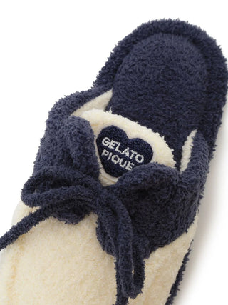 Men's Baby Moco Heart Embrodiery Room Shoes