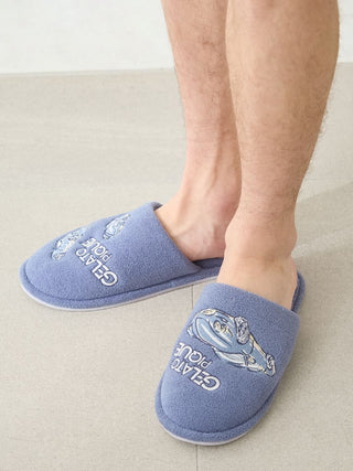 Men's Airy Moco Star Vehicle Jacquard Room Shoes