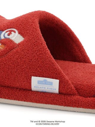 [SESAME STREET×CPD HOOME meets GELATO PIQUE] Airy Moco Elmo Room Shoes - view 8