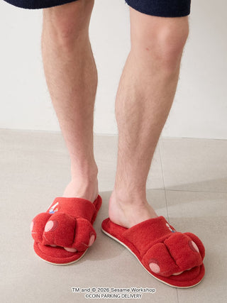 [SESAME STREET×CPD HOOME meets GELATO PIQUE] Airy Moco Elmo Room Shoes - view 9