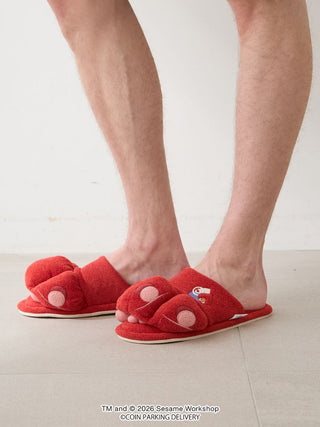 [SESAME STREET×CPD HOOME meets GELATO PIQUE] Airy Moco Elmo Room Shoes - view 10