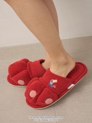 [SESAME STREET×CPD HOOME meets GELATO PIQUE] Airy Moco Elmo Room Shoes - view 11