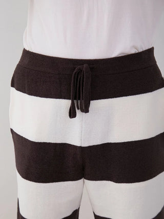 MEN'S Air Moco 2 Border Lounge Shorts in DARK GRAY, Men's Loungewear Shorts at Gelato Pique USA.