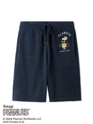 PEANUTS MENS TENNIS Lounge Shorts in NAVY, Men's Loungewear Shorts at Gelato Pique USA.