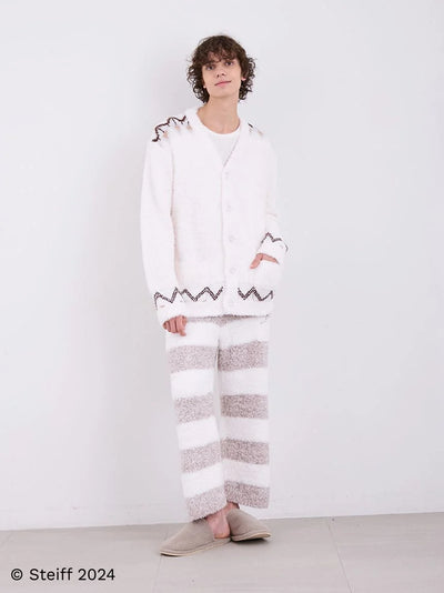 [Steiff] Mens Gelato 2 Border Fuzzy Pajama Pants gelato pique