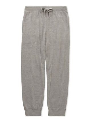 Gelato Pique USA gray Temperature-Control Smoothie Lounge Pants featuring cozy, premium loungewear and sleepwear with subtle logo embroidery.