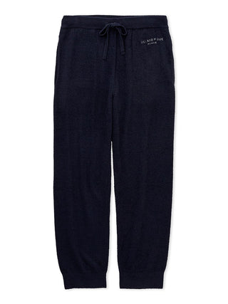 Gelato Pique USA black temperature-control smoothie lounge pants, cozy premium loungewear and sleepwear with subtle logo embroidery.