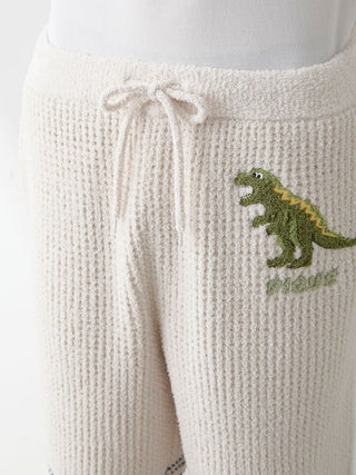 Mens Waffle Dinosaur Shorts