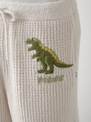 Mens Waffle Dinosaur Shorts
