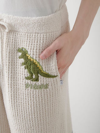 Mens Waffle Dinosaur Shorts