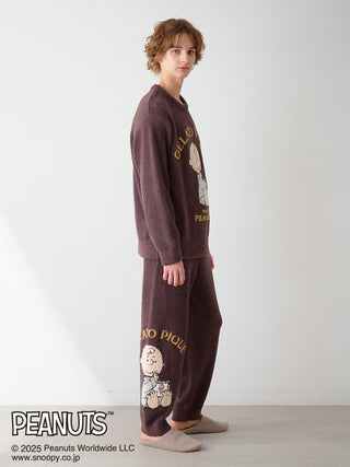 [PEANUTS] [MENS] Original Art Jacquard Long Pants