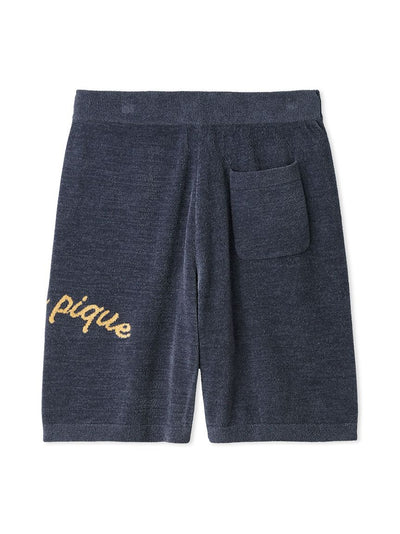 Men's Airy Moco Summer Logo Jacquard Shorts gelato pique