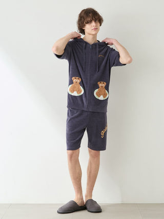 Men's Airy Moco Summer Logo Jacquard Shorts