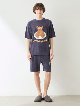 Men's Airy Moco Summer Logo Jacquard Shorts