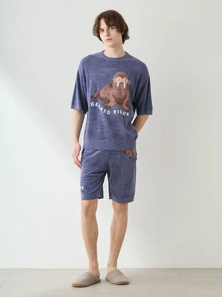 Men's Cool Smoothie Lite Sea Animals Jacquard Shorts