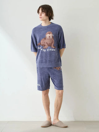 Men's Cool Smoothie Lite Sea Animals Jacquard Shorts