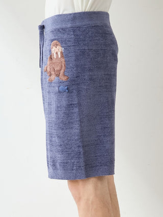 Men's Cool Smoothie Lite Sea Animals Jacquard Shorts