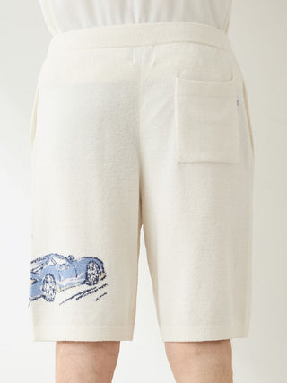 Men's Airy Moco Star Vehicle Jacquard Shorts