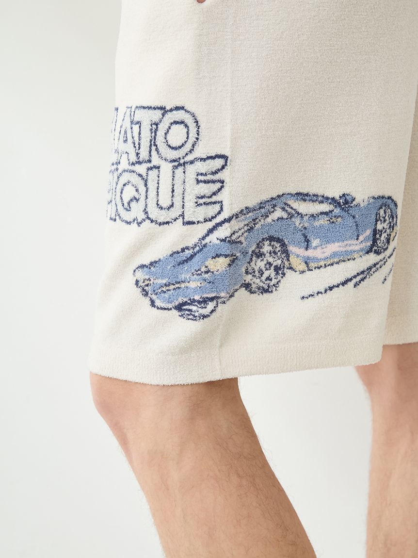 Men's Airy Moco Star Vehicle Jacquard Shorts