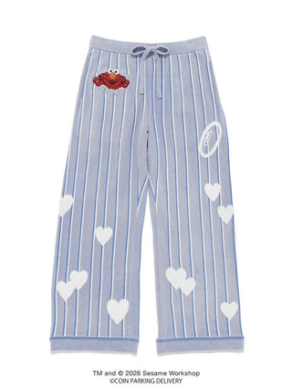 [SESAME STREET×CPD HOOME meets GELATO PIQUE] Airy Moco Striped Jacquard Long Pants - view 3