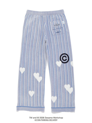 [SESAME STREET×CPD HOOME meets GELATO PIQUE] Airy Moco Striped Jacquard Long Pants - view 4